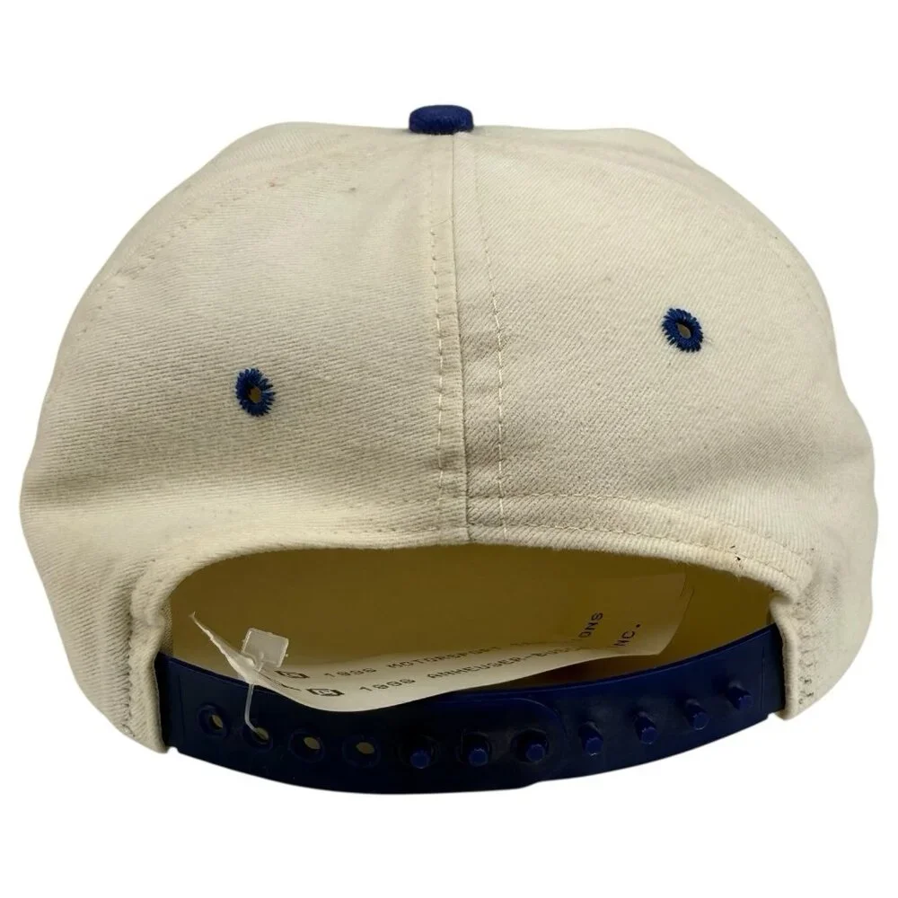 New VTG 90s Ken Schrader Bud Racing Snapback Hat #25 Cap Budweiser Embroidery - Picture 4 of 10